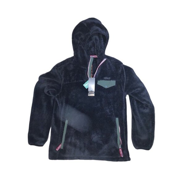 Orvis Hoodie Men M‎ Birchwood Brushed Fleece Lined Half Zip Pullover Jacket NWT - Picture 1 of 5